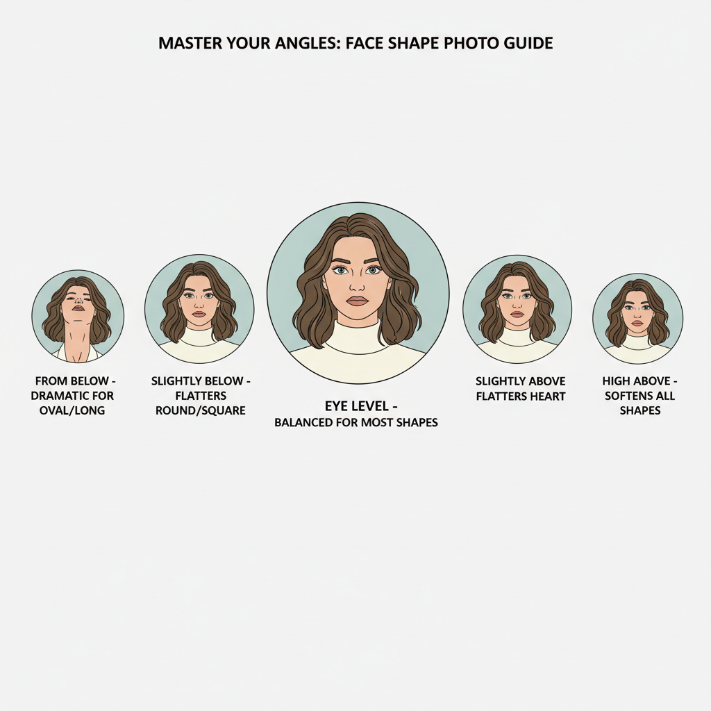 Camera Height Sweet Spots: Where to Position Your Lens for Each Face Shape