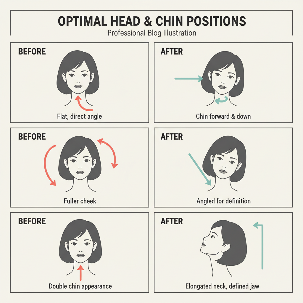 Instant Jawline Fixes: Head Positioning Tricks That Transform Your Photos