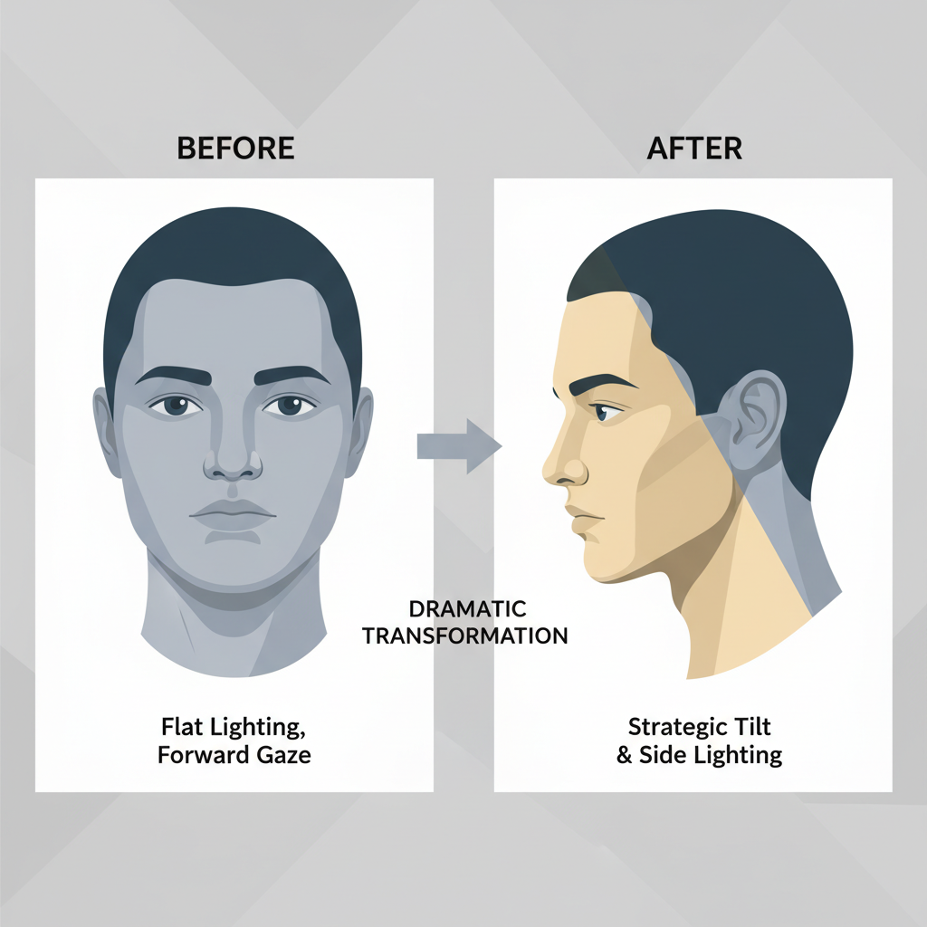 Strategic Contouring Beyond Makeup: Light, Shadow, and Posture Psychology