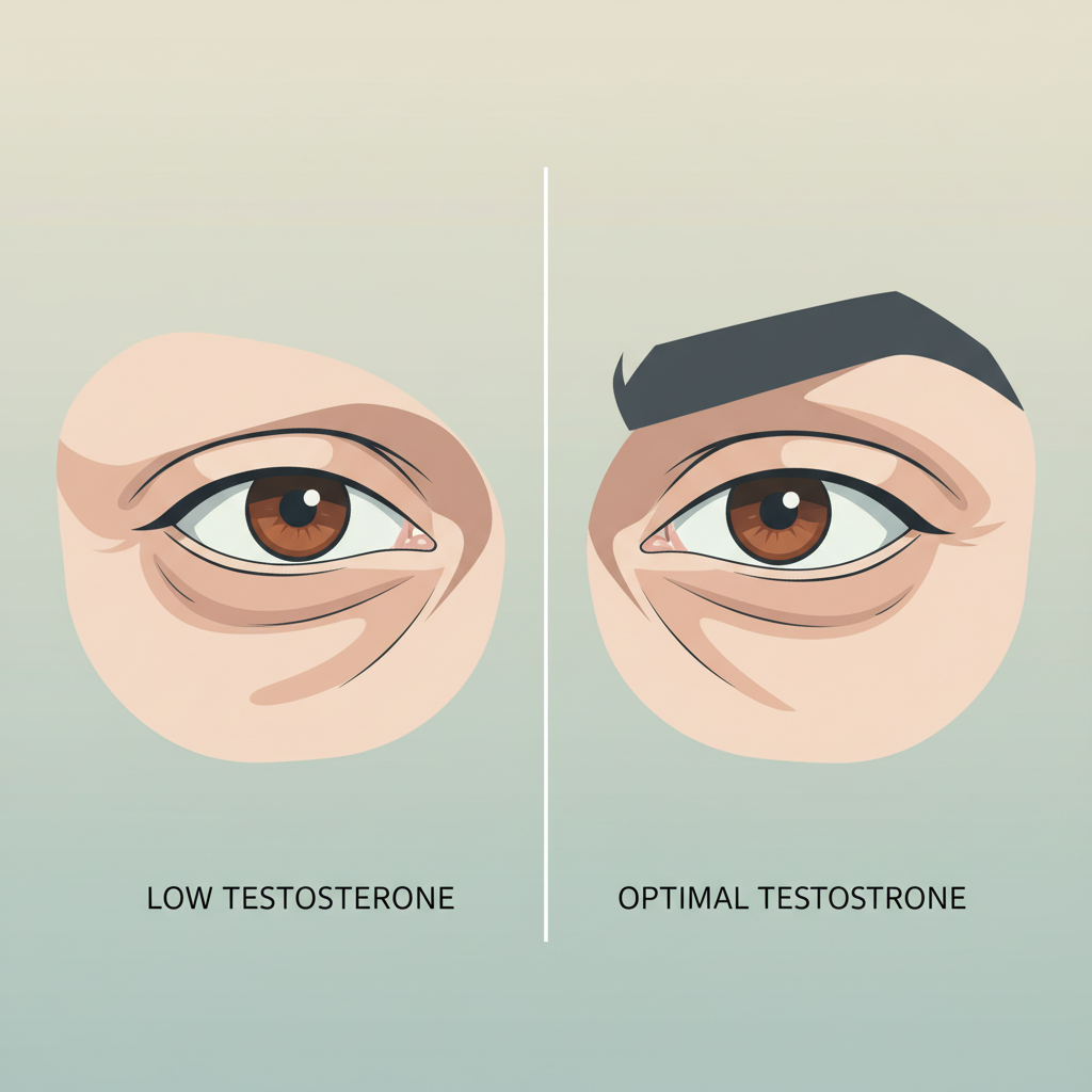 Eye Area Transformation: Brow Ridge, Undereye Bags, and Orbital Fat Changes