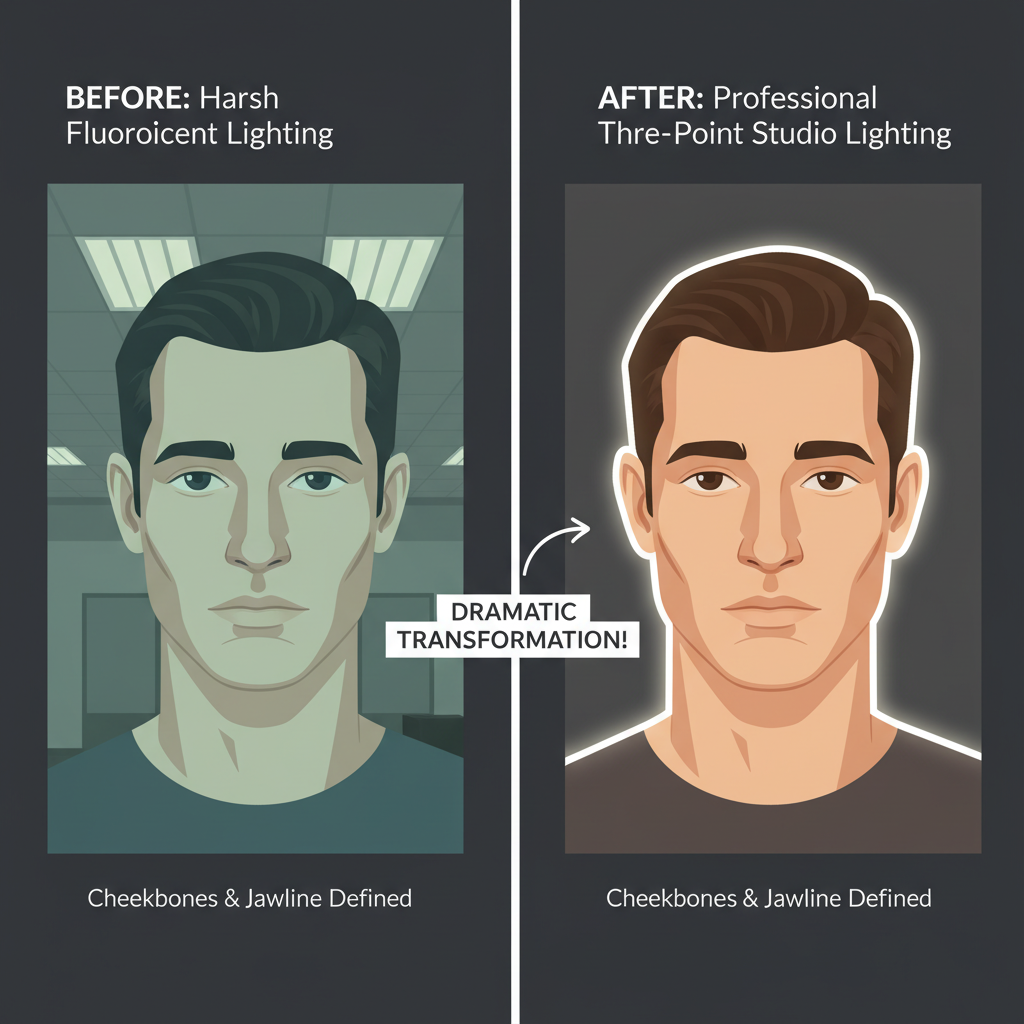 Bone Structure That Photographs Well Under Studio Lights