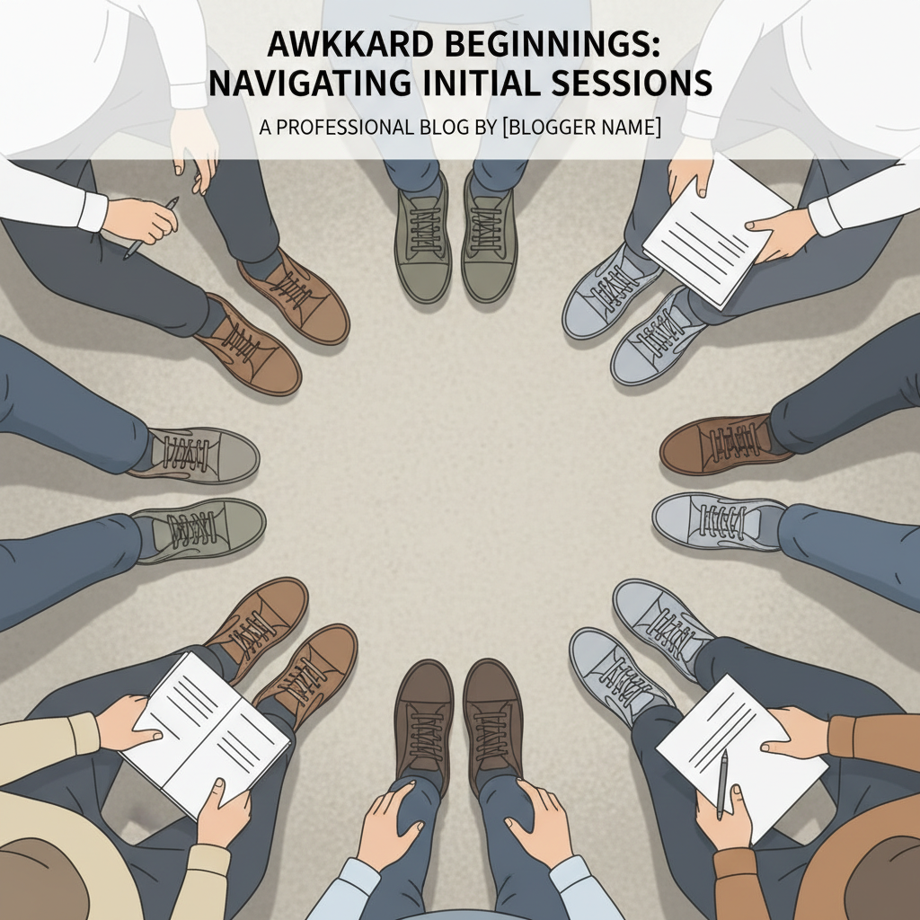 Why Everyone Stares at Their Shoes the First Few Times