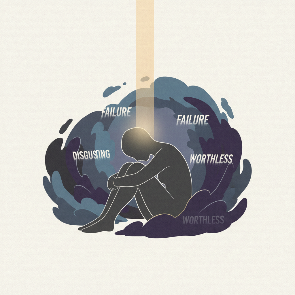 The Shame Spiral Multiplier: When Self-Disgust Becomes Your Biggest Relapse Trigger