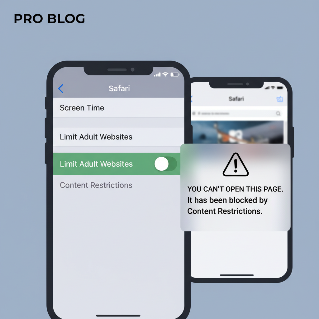 Safari's Built-In Adult Content Filter: Automatic Web Protection
