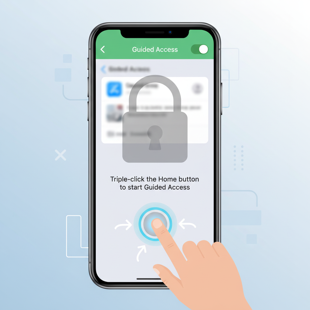 Guided Access Mode: Locking Down Specific Apps and Features