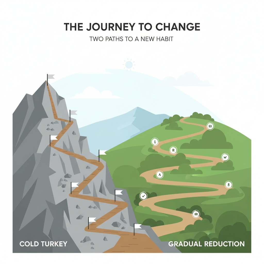 Cold Turkey vs. Gradual Reduction: Why I Wish I'd Known This Before Starting