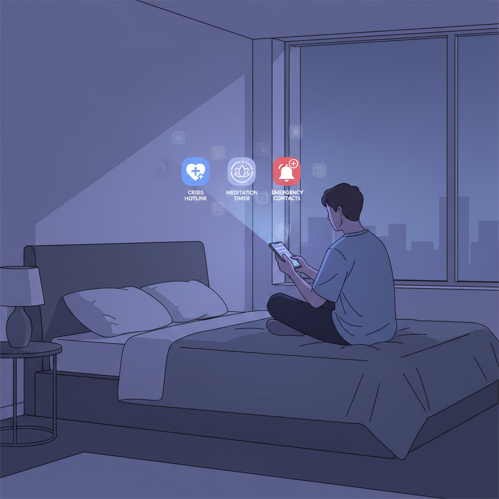Crisis Mode at 2 AM: Emergency Digital Tools That Actually Work When You're Triggered