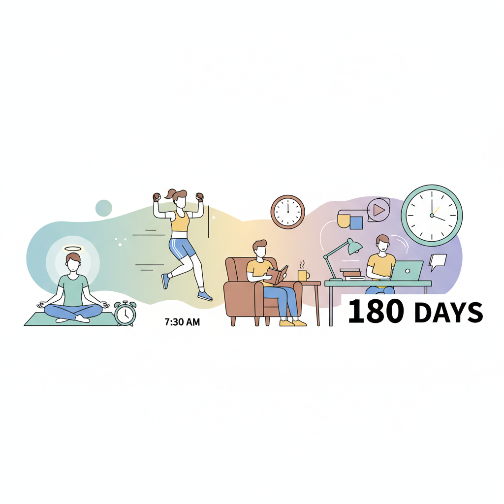 Six Month Milestone: Building Sustainable Habits That Replace Old Patterns