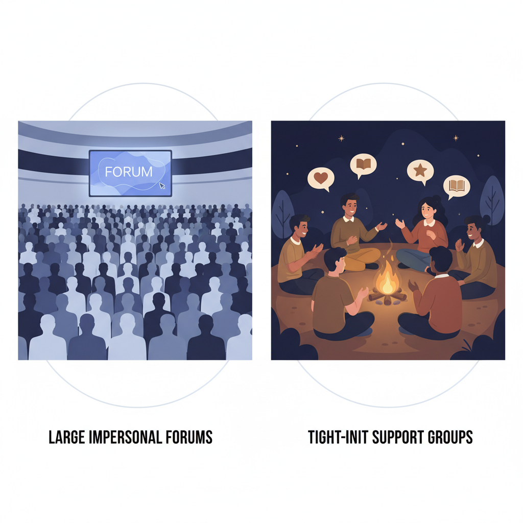 Why Smaller Communities Beat Massive Ones Every Time