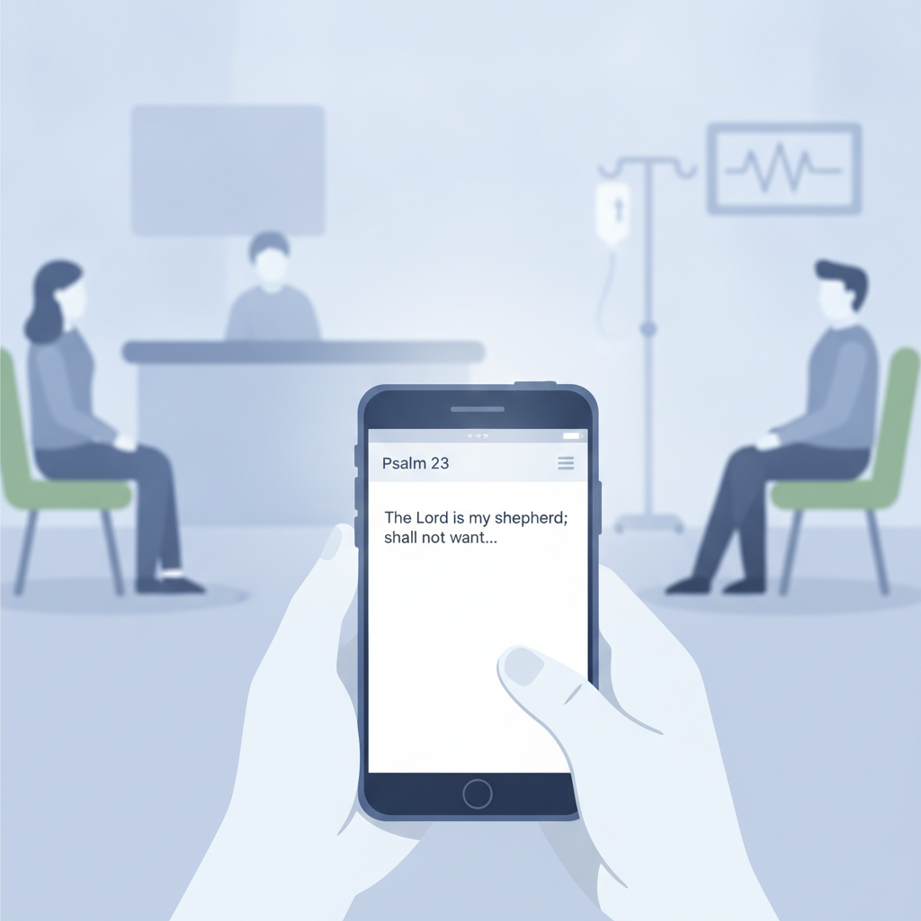 Turning Waiting Room Anxiety Into Prayer Time