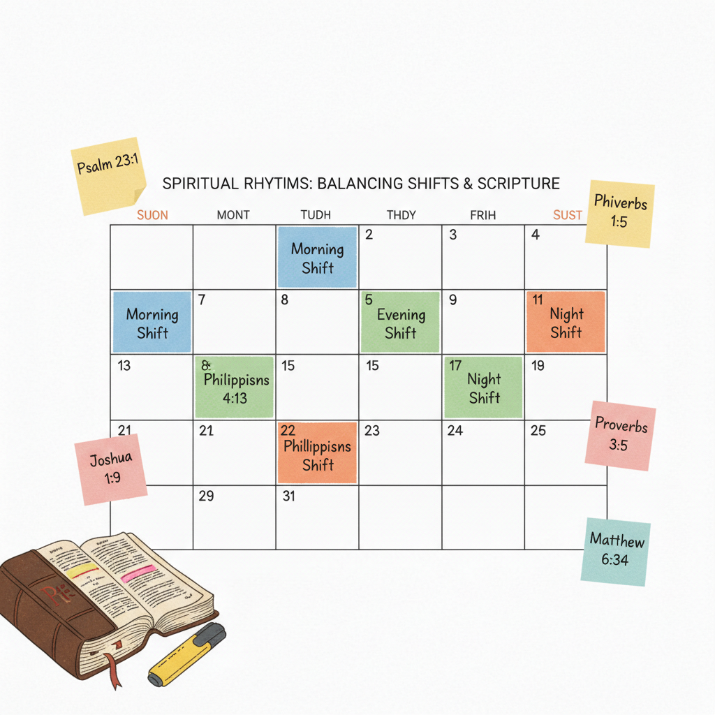 Finding God in the Gaps of Rotating Schedules