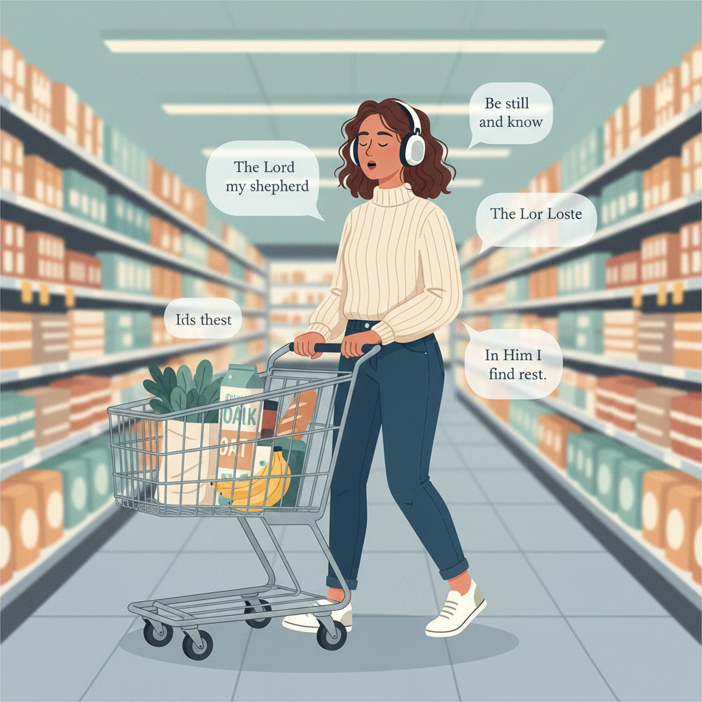 Scripture Memorization While Living Real Life (Yes, Even During Grocery Runs)