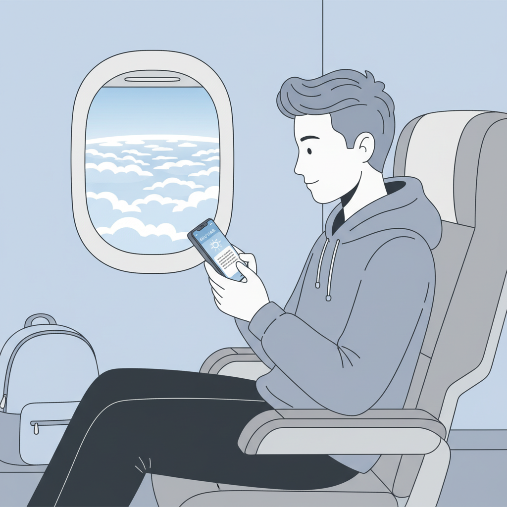 Offline Reading for Commuters and Travelers