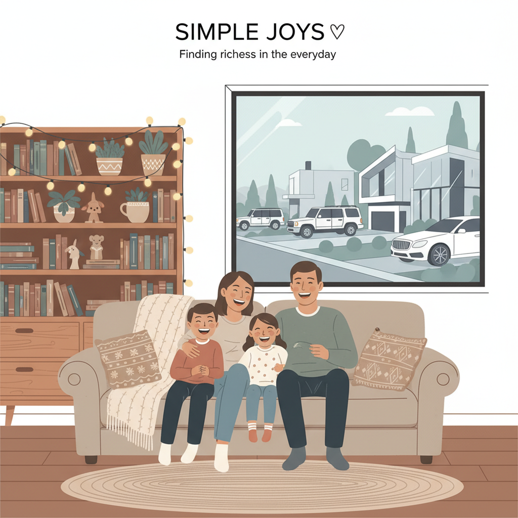 Finding Joy in Simple Living While Everyone Else Upgrades