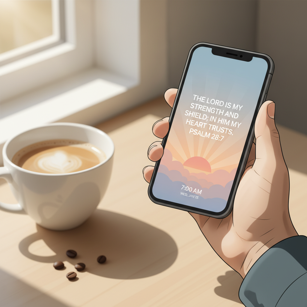 Lock Screen Bible Verses That Actually Stick (Not Just Pretty Pictures)