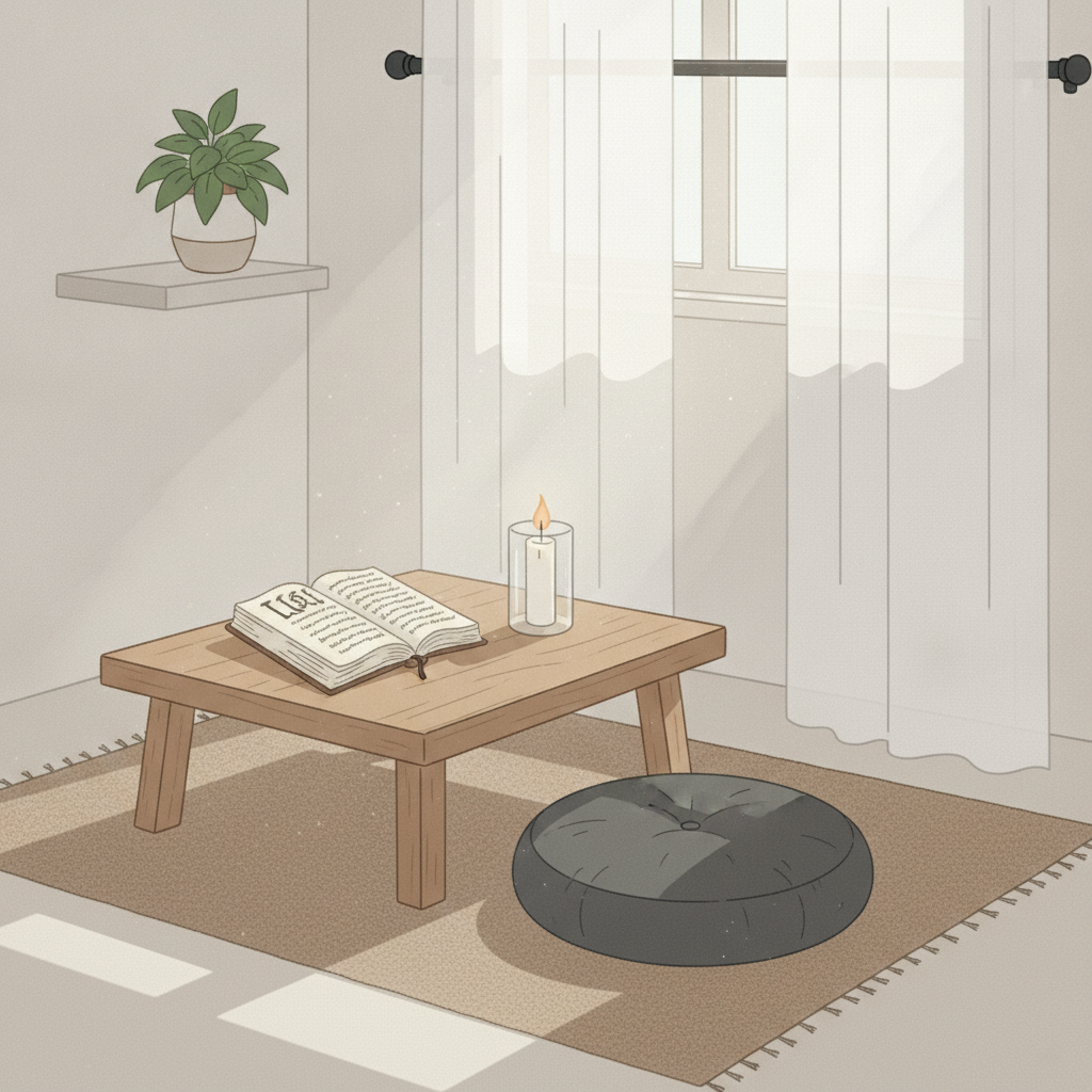 Sacred Space Setup: Creating Your 5-Minute Prayer Corner