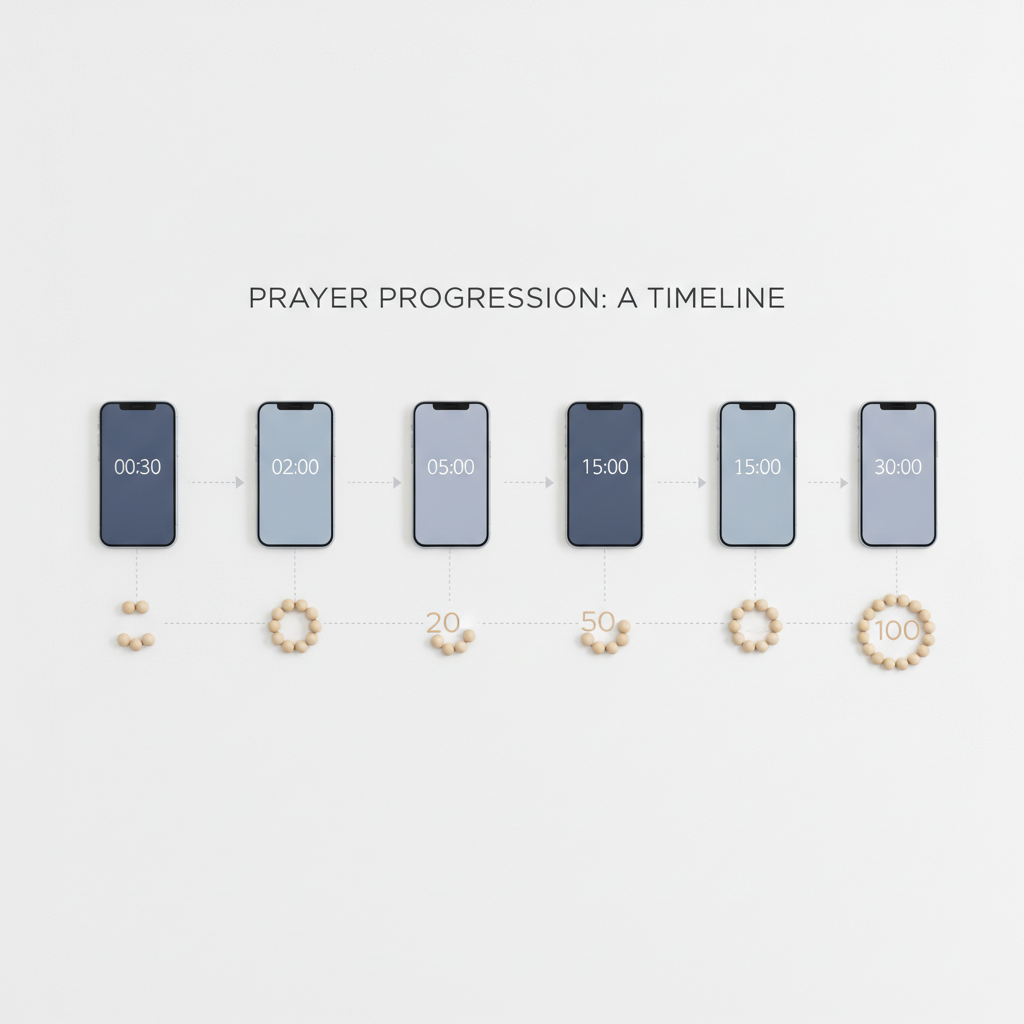 Building Your Prayer Chain: From 30 Seconds to 30 Minutes Without Burnout