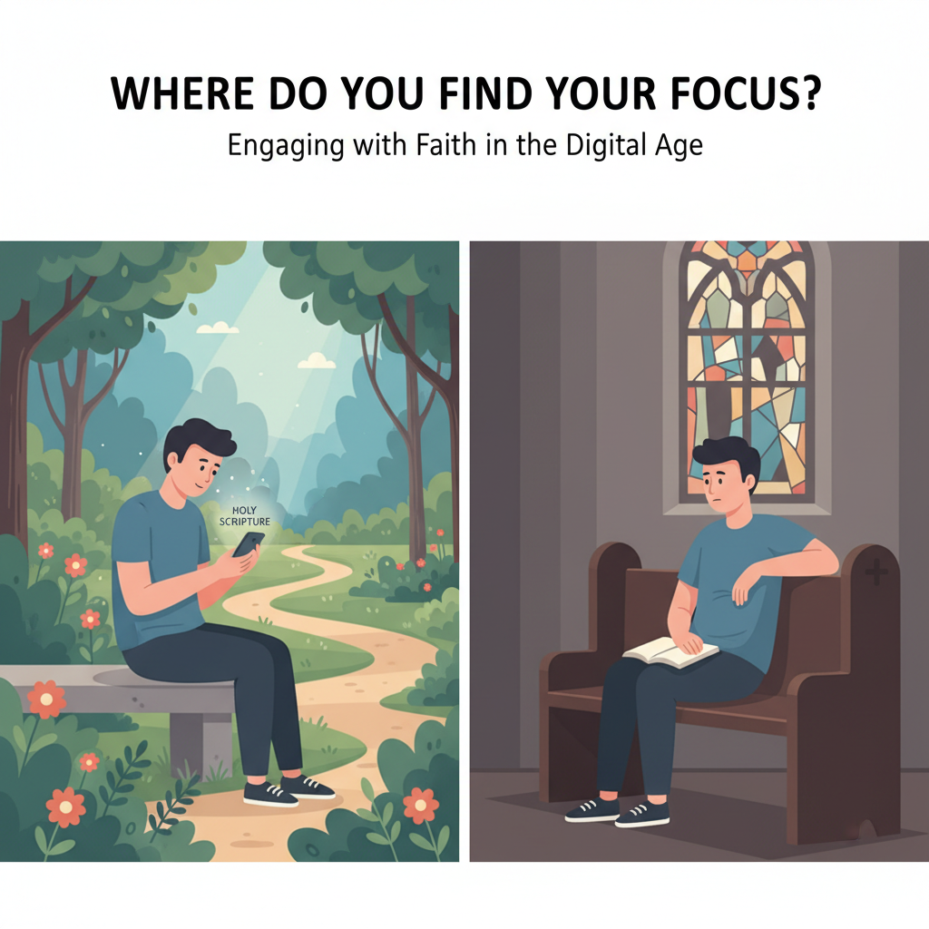 When Digital Devotions Feel More Real Than Sunday Service