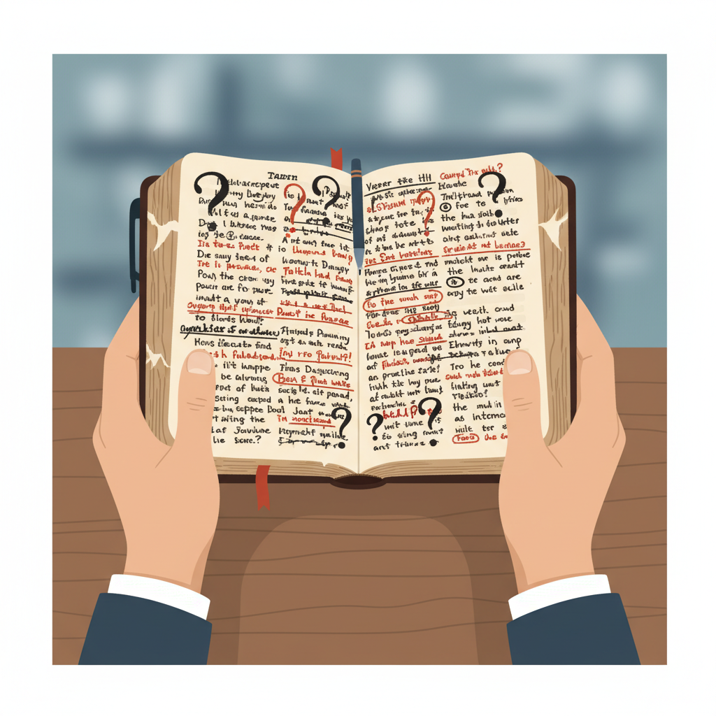 When Bible Verses Feel Empty: Switching from Reading to Wrestling