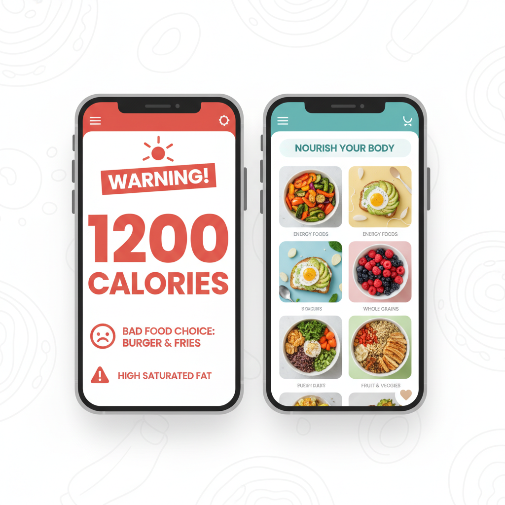 Red Flags in App Store Screenshots That Signal Diet Culture Disguised as Wellness
