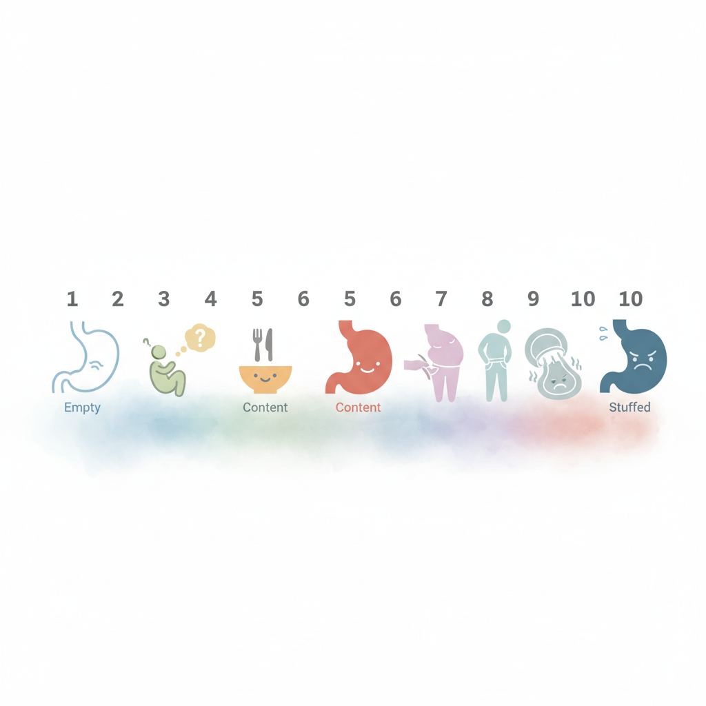 Hunger Scale Navigation: Reading Your Body's Actual Signals