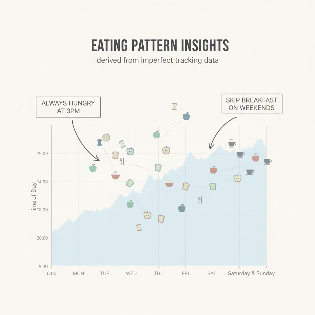 Learning My Actual Eating Patterns From Messy, Real-Life Data