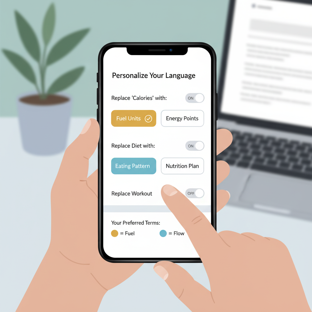 Building Your Personal Dictionary of Food-Neutral Terms That Actually Stick