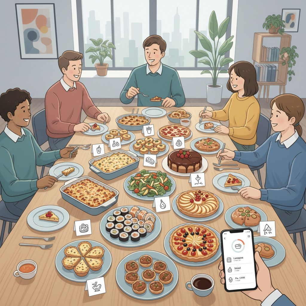How Neutral Food Tracking Helped Me Navigate Family Dinners and Office Potlucks