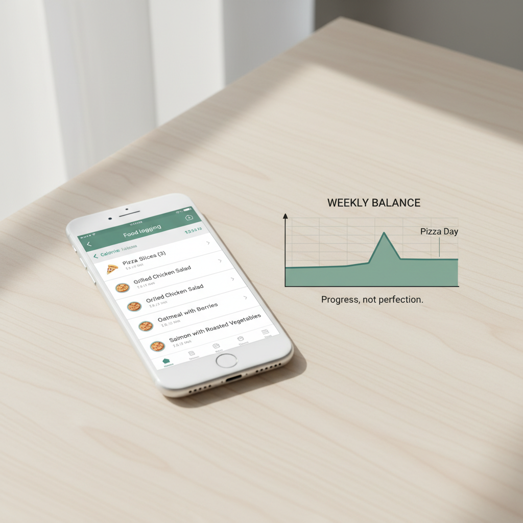 Stop Beating Yourself Up Over That Wednesday Pizza