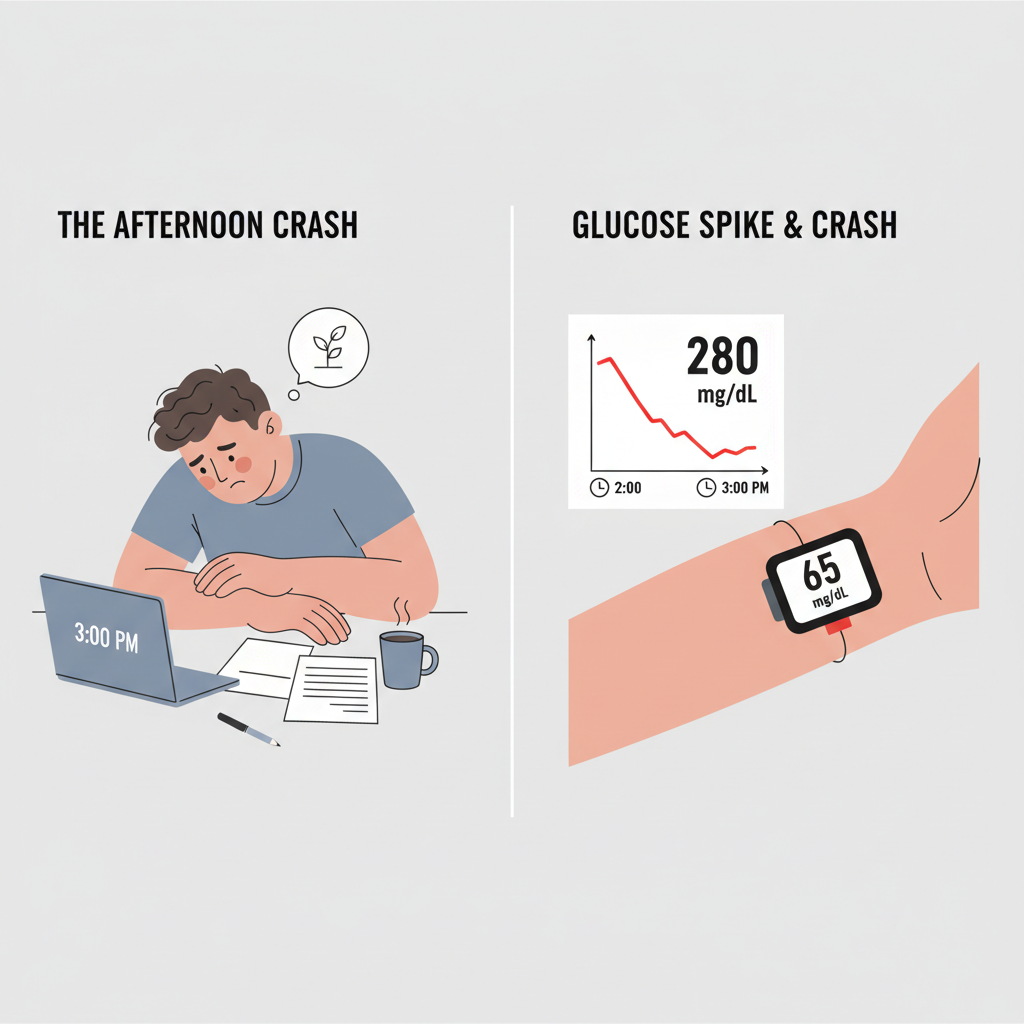 When My Energy Crashes at 3 PM Revealed Hidden Glucose Spikes