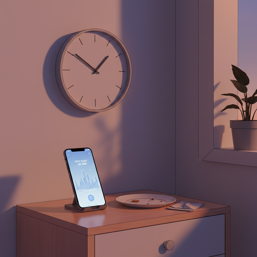 Discovering My Sleep Quality Improved After Tracking Dinner Timing Over Portion Size