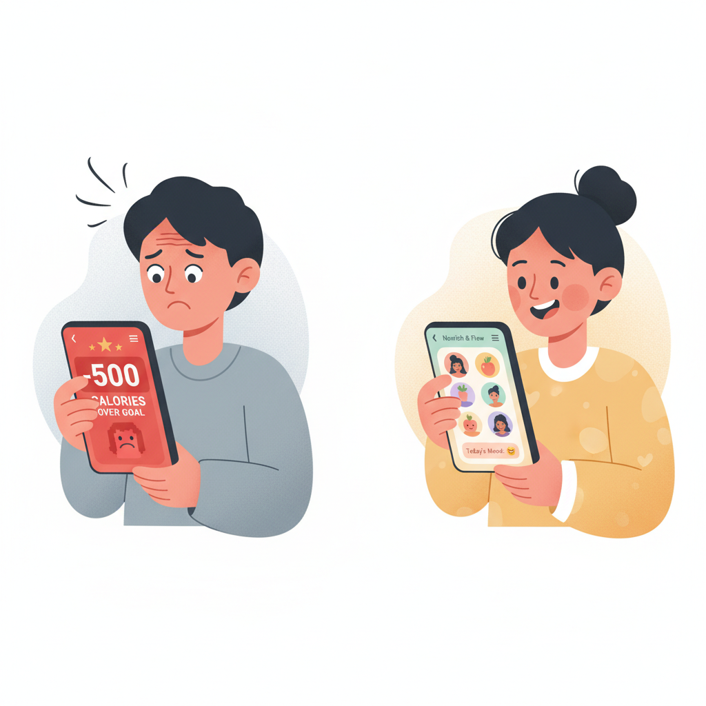 When I Ditched MyFitnessPal for Apps That Actually Give a Damn About My Mental Health