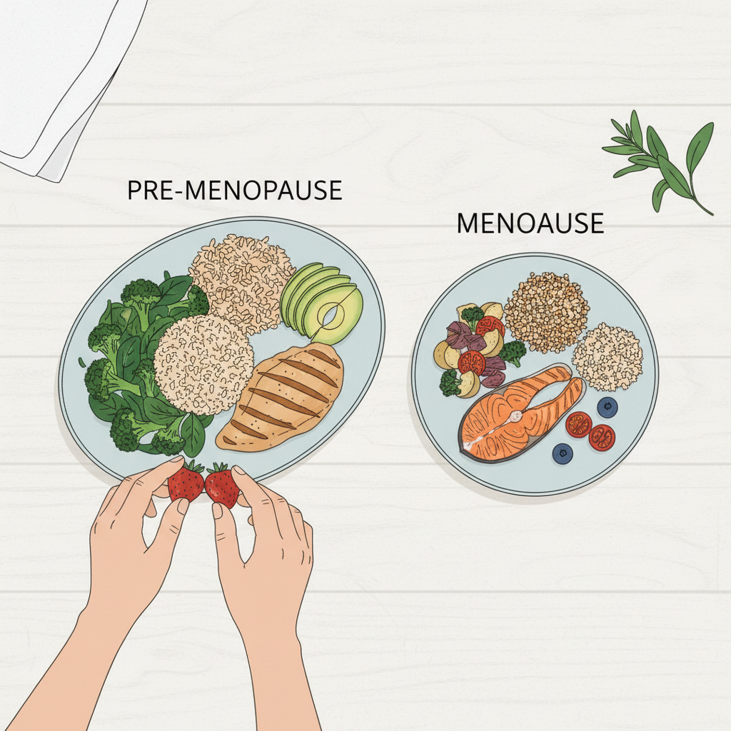 Real Talk About Portion Sizes When Your Metabolism Hits the Brakes