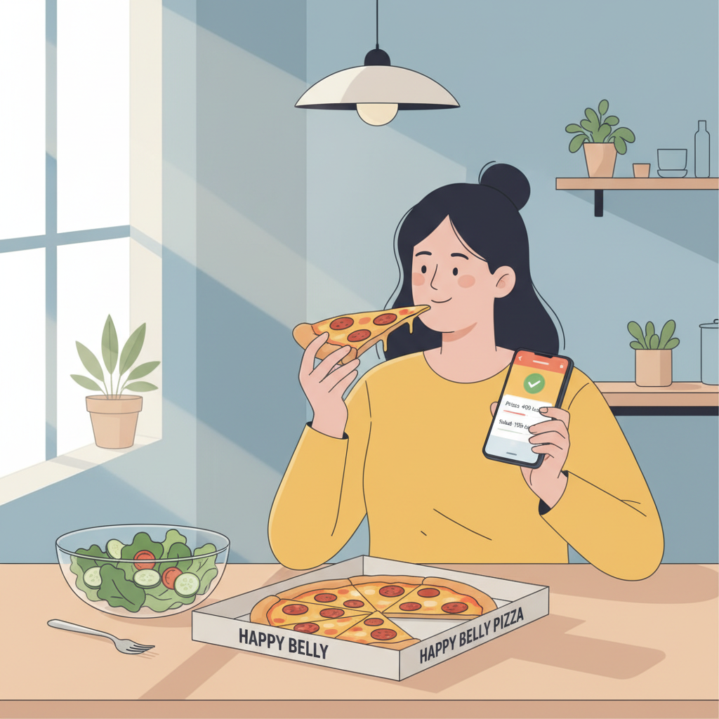 When Pizza Night Doesn't Derail Your Progress