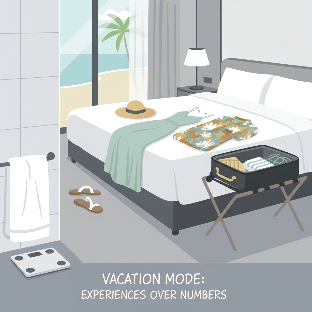 What Actually Happened When I Stopped Weighing Myself Mid-Trip