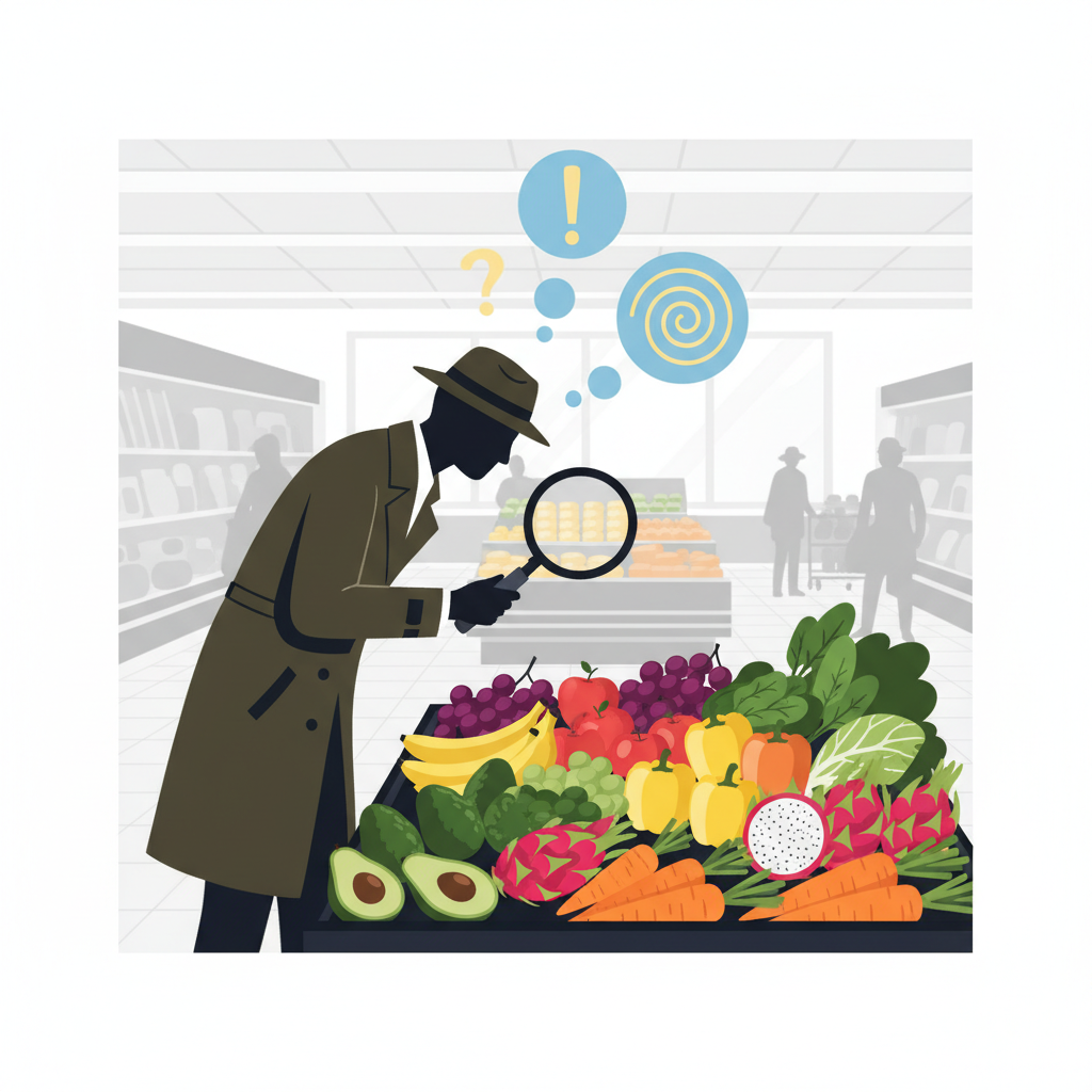 The Grocery Store Detective: Making Food Exploration Feel Like Discovery