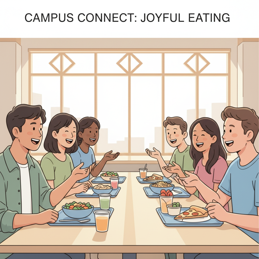 Navigating Dining Hall Anxiety Without the All-or-Nothing Spiral