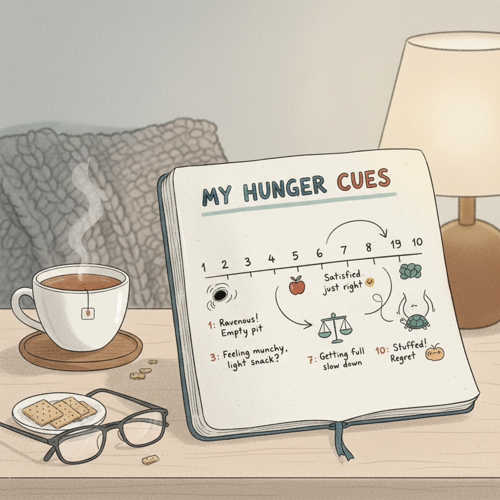 Creating Your Personal Hunger Scale for Exam Season Stress Eating