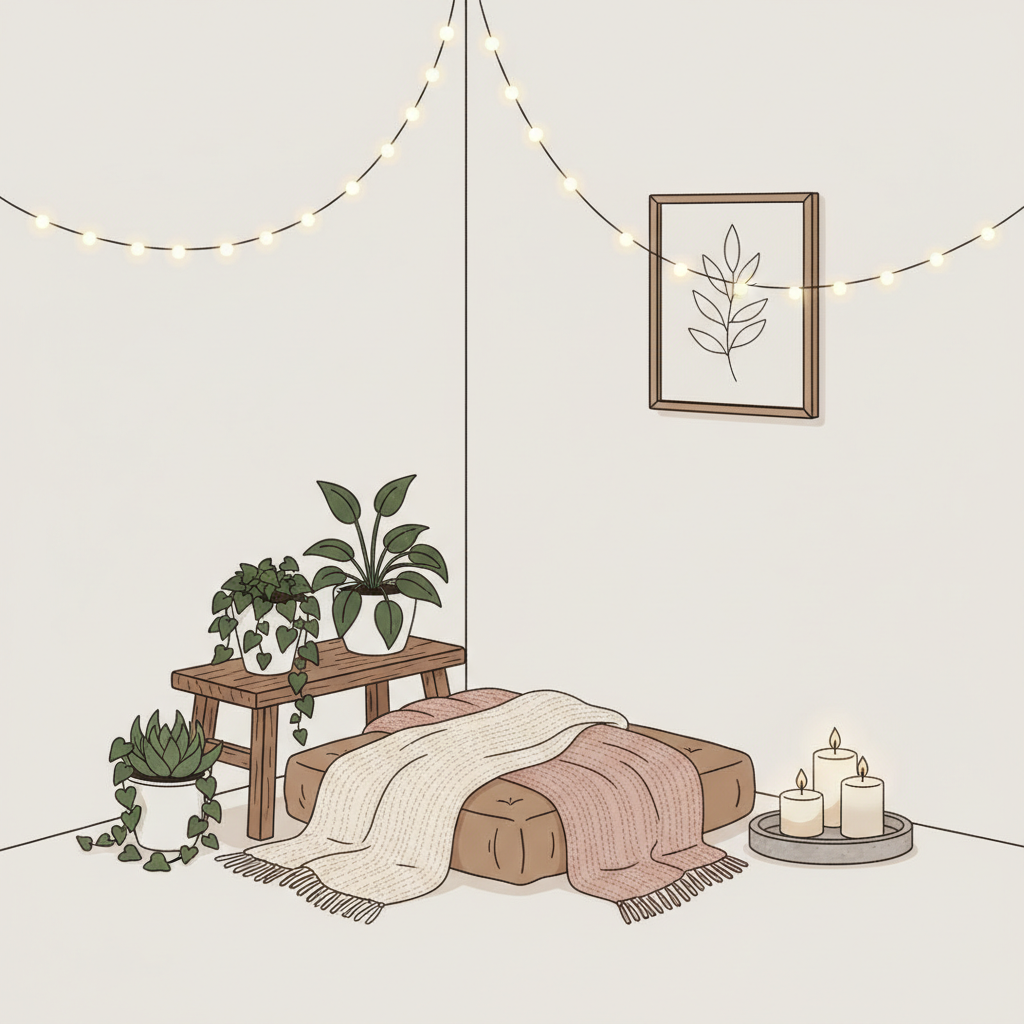 Creating Sacred Space in Your Chaos (Even in That Tiny Studio Apartment)