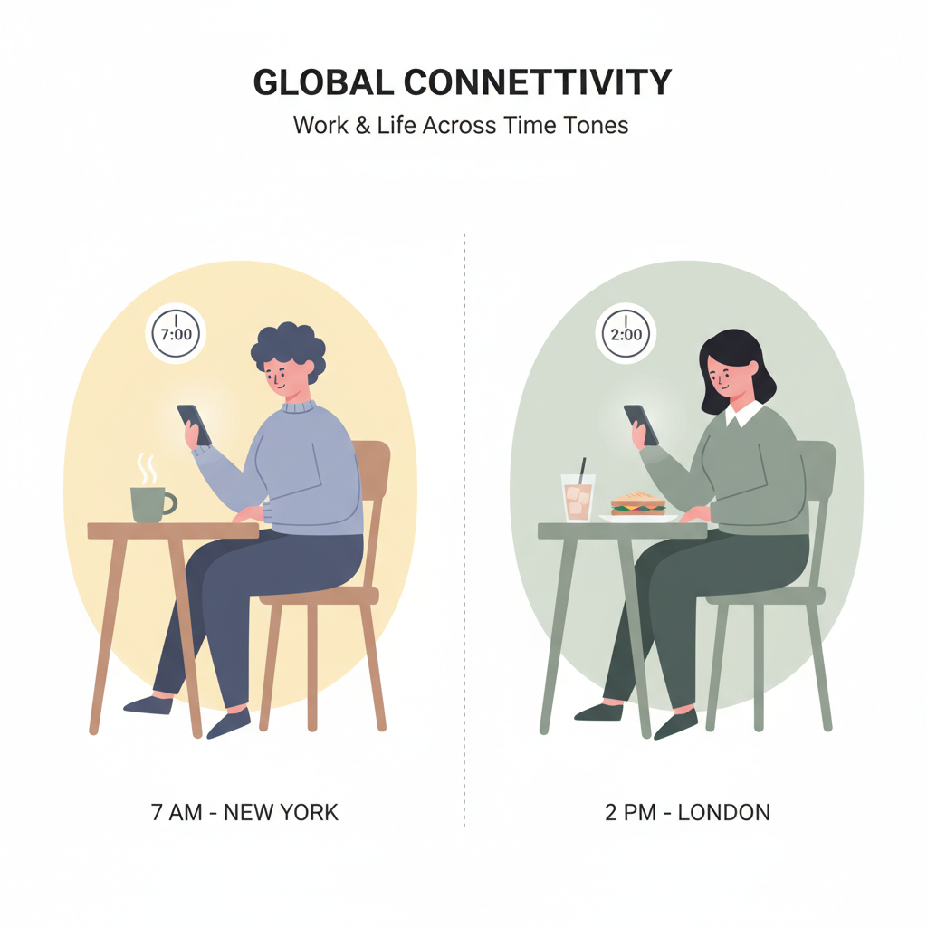 Why Your Timezone Check-In Prevents the 3pm Panic Spiral