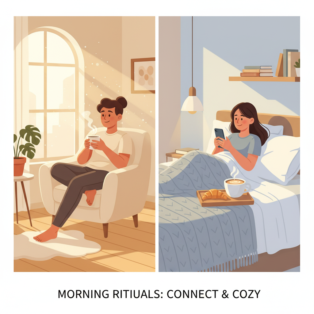 Morning Coffee Dates (Even When You're 3,000 Miles Apart)