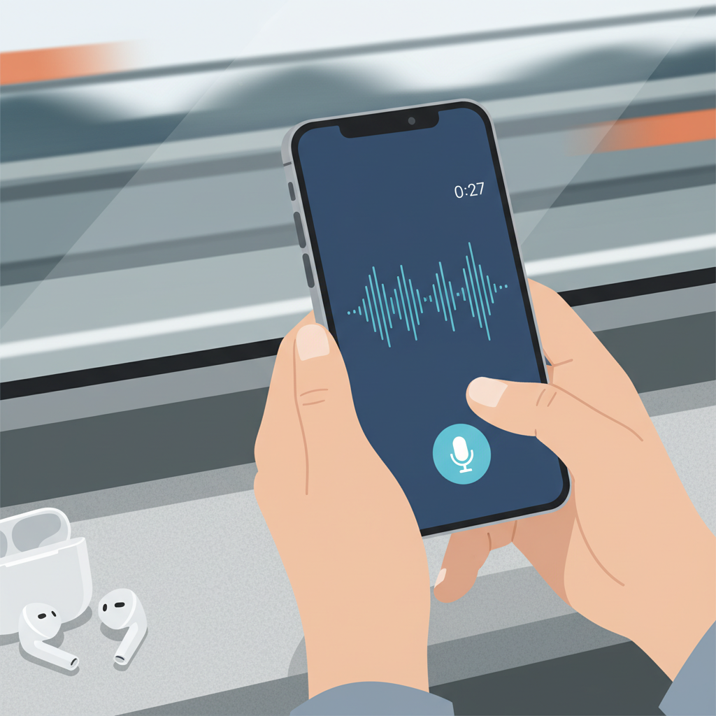 Voice Note Appreciation Exchanges During Commute Hours