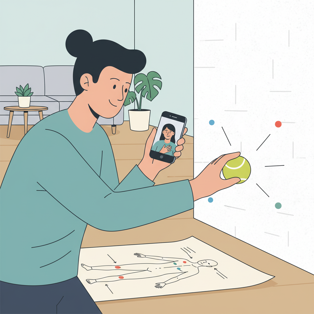 Pressure Point Mapping for Remote Massage Sessions