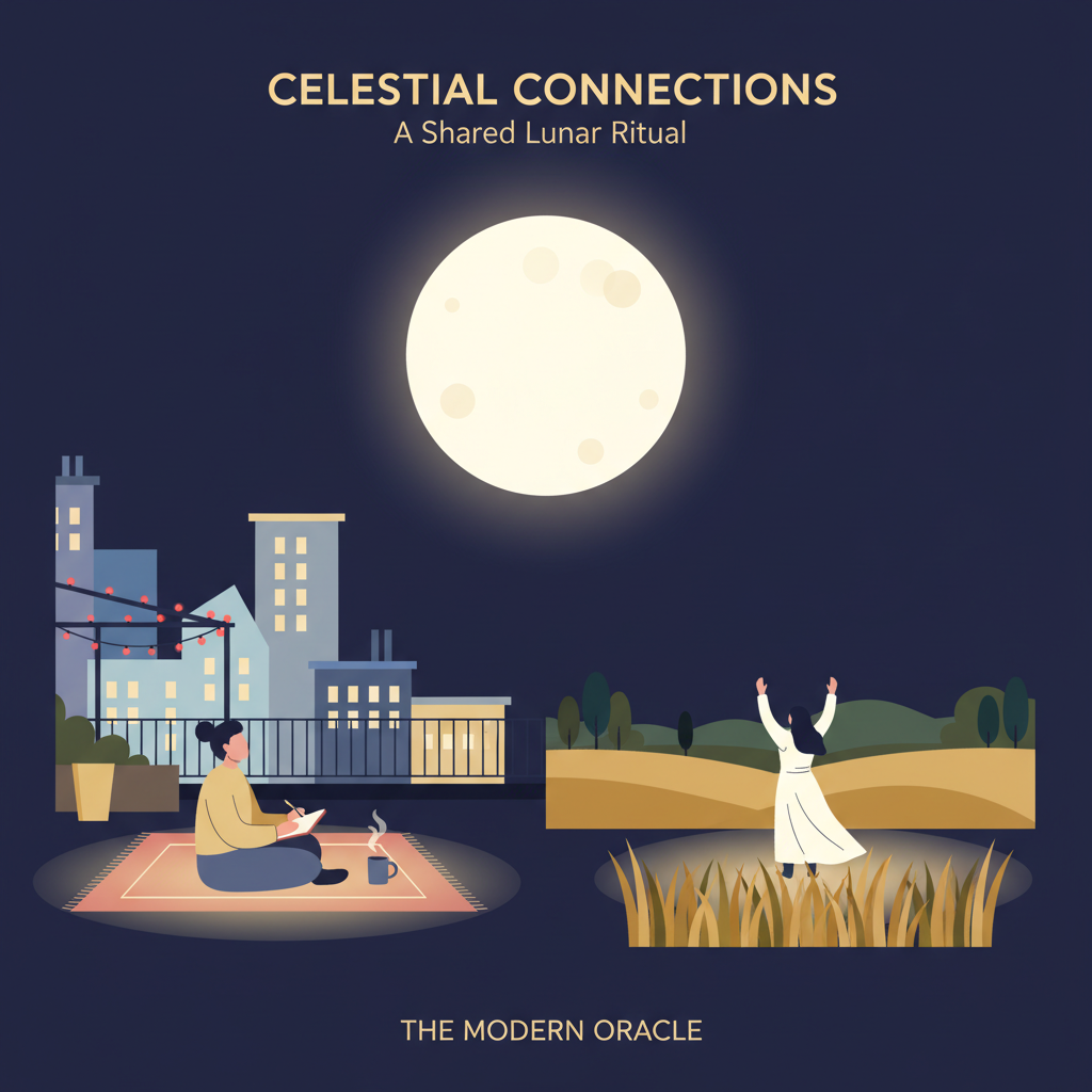Moon Phase Rituals That Bridge Our Physical Distance