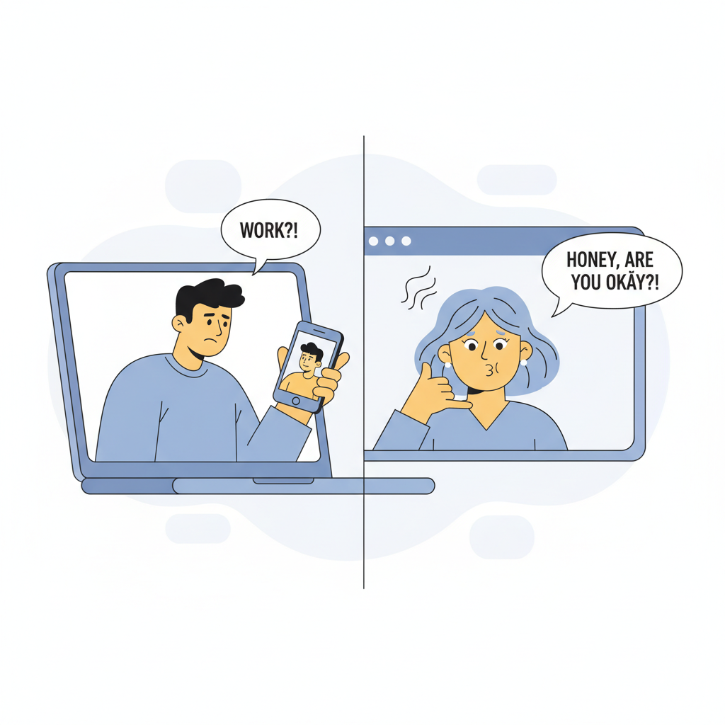 When Your Mom Asks 'But When Will You See Each Other?' for the Hundredth Time