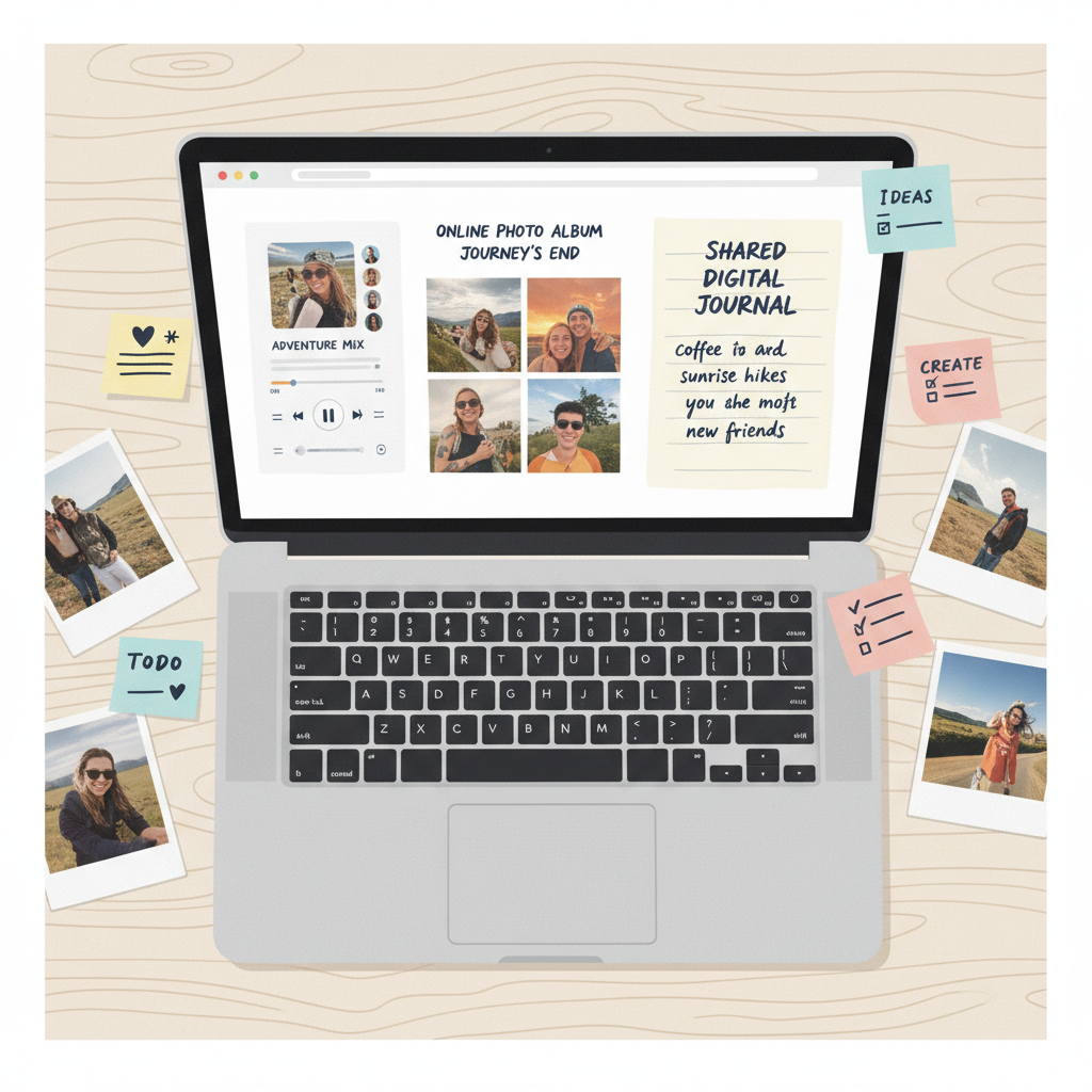 Shared Digital Spaces Beyond Video Calls