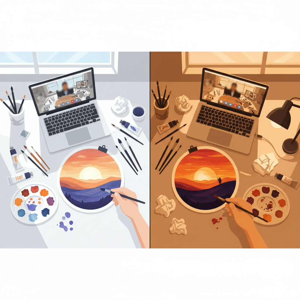 Synchronized Creative Projects Across Time Zones