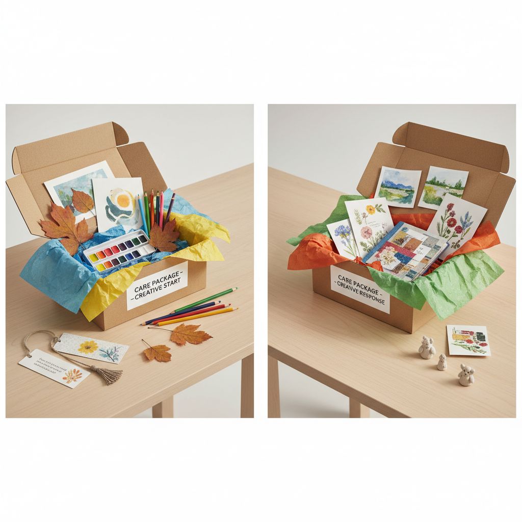 Surprise Package Exchanges That Spark New Creations