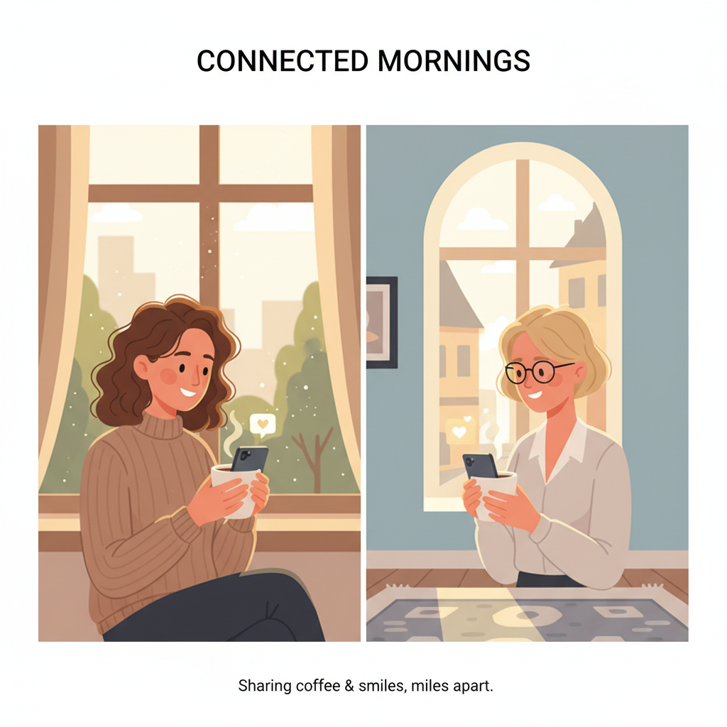Morning Coffee Rituals That Bridge the Distance Gap