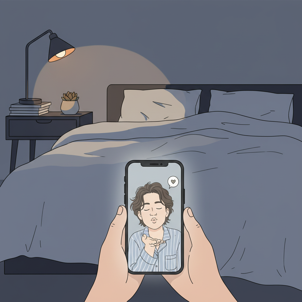 When Photos Become Your Silent Goodnight Kiss